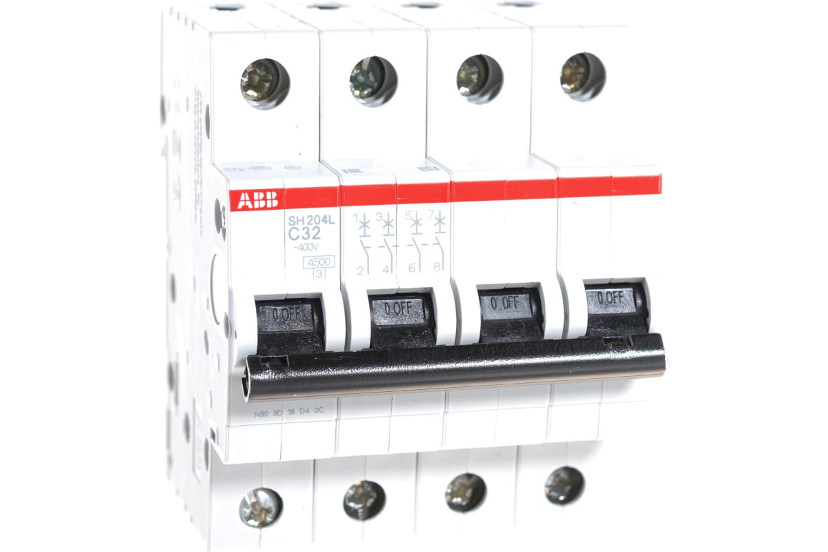 Автоматические выключатели ABB SH204L