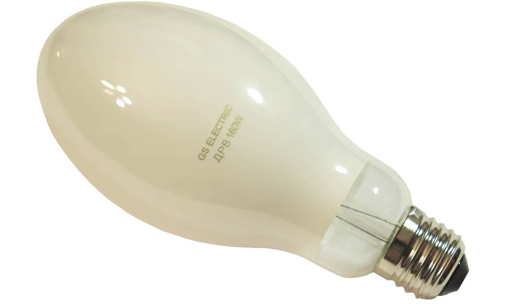 Лампа ртутная ДРВ 160Вт Е27 бездроссельная
