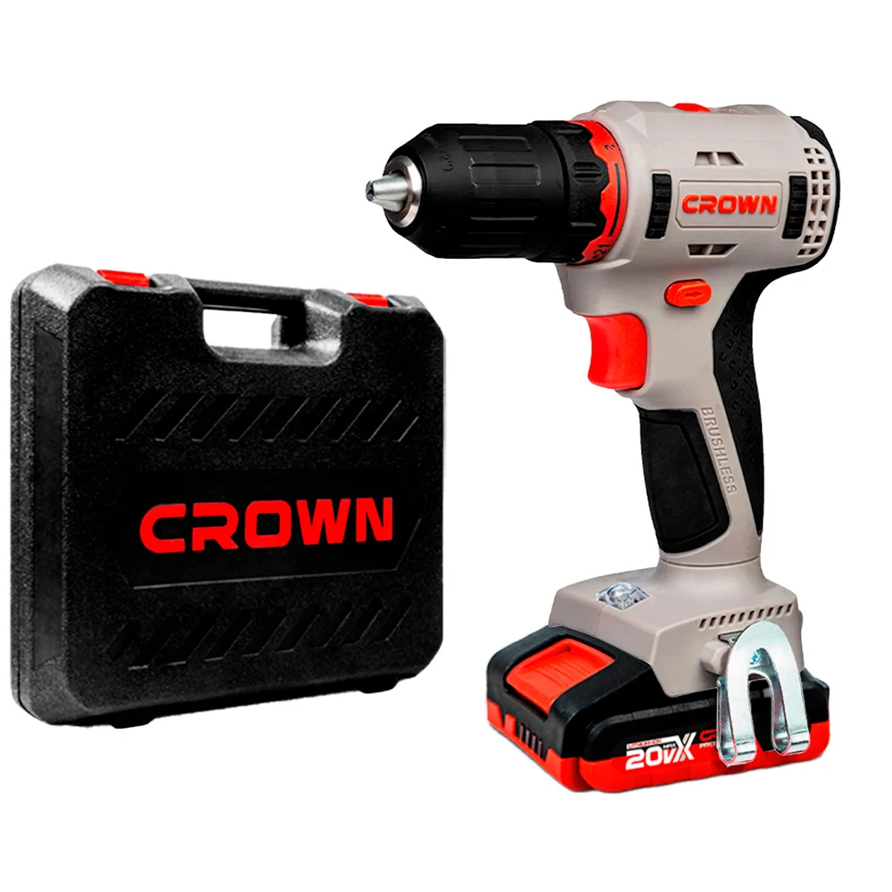 Дрель-шуруповерт аккумуляторная BL CROWN CT21091HX-2 BMC
