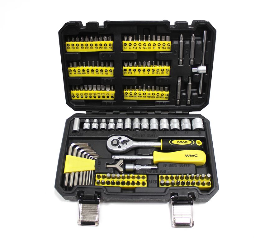 Набор инструментов 130пр. 1/4"(6гр. 4-14мм)