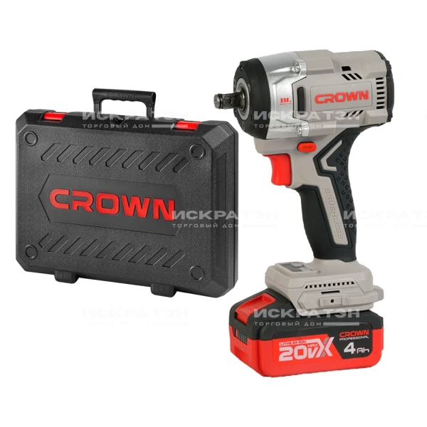 ФОТО - Гайковерт ударный аккумуляторный BL CROWN CT22062HX-4 BMC