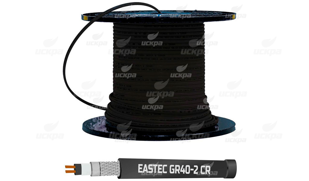 ФОТО - Саморегулирующийся греющий кабель EASTEC GR 40-2 CR