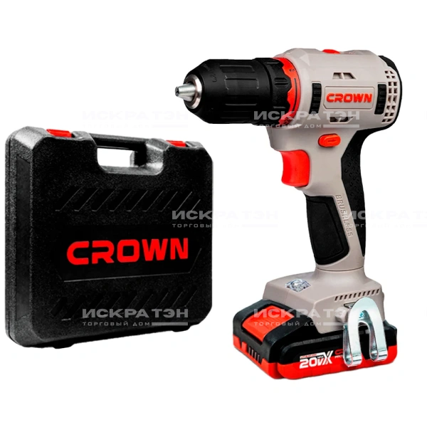 ФОТО - Дрель-шуруповерт аккумуляторная BL CROWN CT21091HX-2 BMC