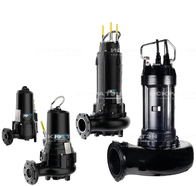 ФОТО - Погружные канализационные электронасосы Серия K+ Energy DN 40 ÷ DN 350