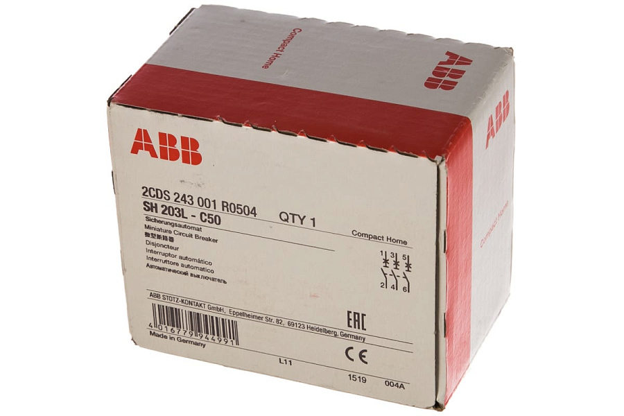 ФОТО - Автоматические выключатели ABB SH203L